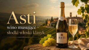 Read more about the article Asti wino musujące – słodki włoski klasyk