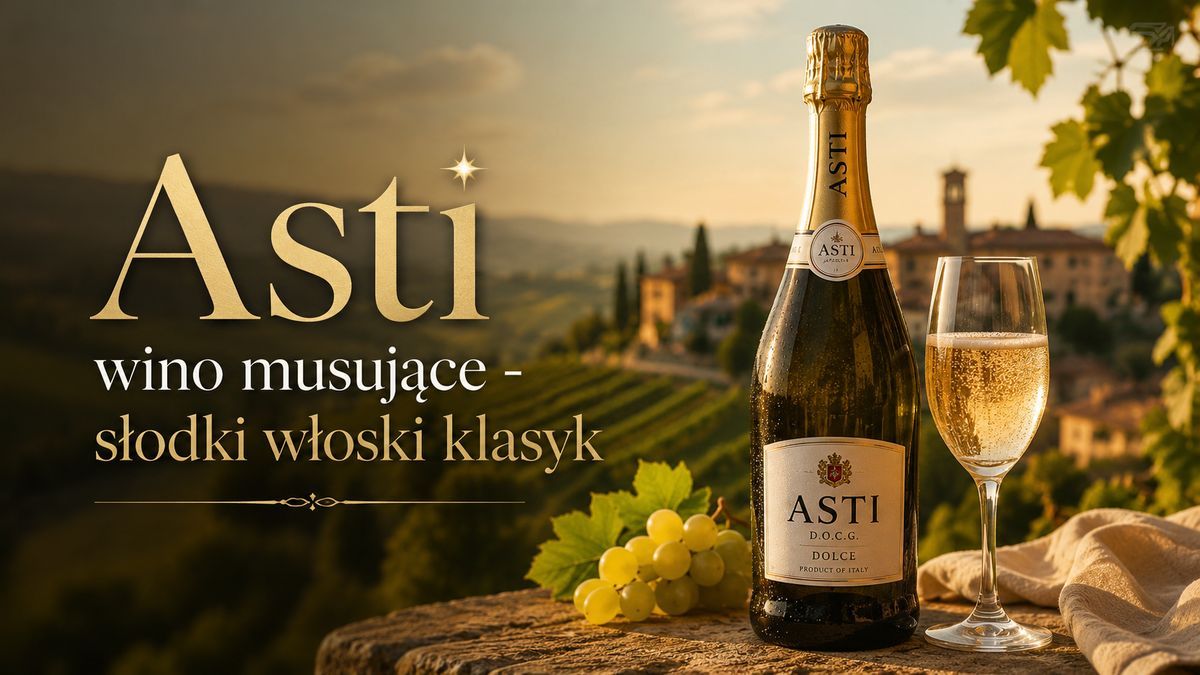 Asti wino musujące – słodki włoski klasyk