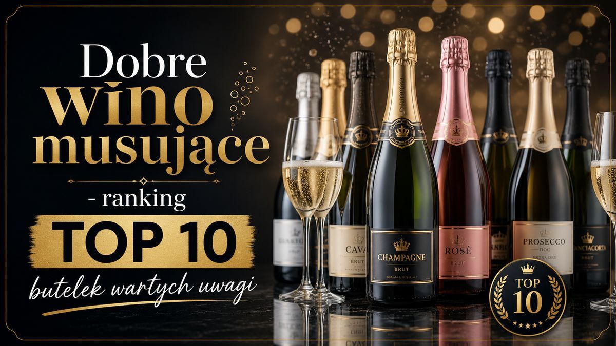 Dobre wino musujące – ranking TOP 10 butelek wartych uwagi