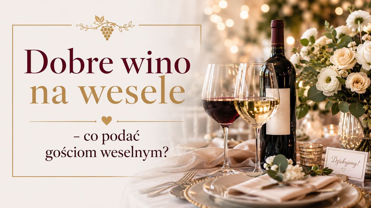 Dobre wino na wesele – co podać gościom weselnym?