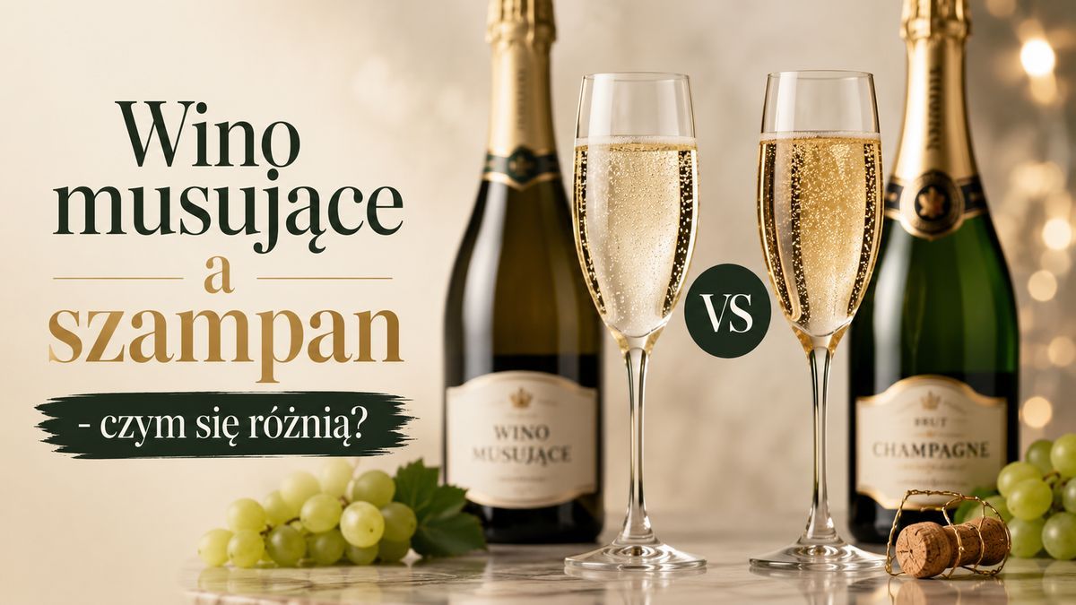 Wino musujące a szampan – czym się różnią?