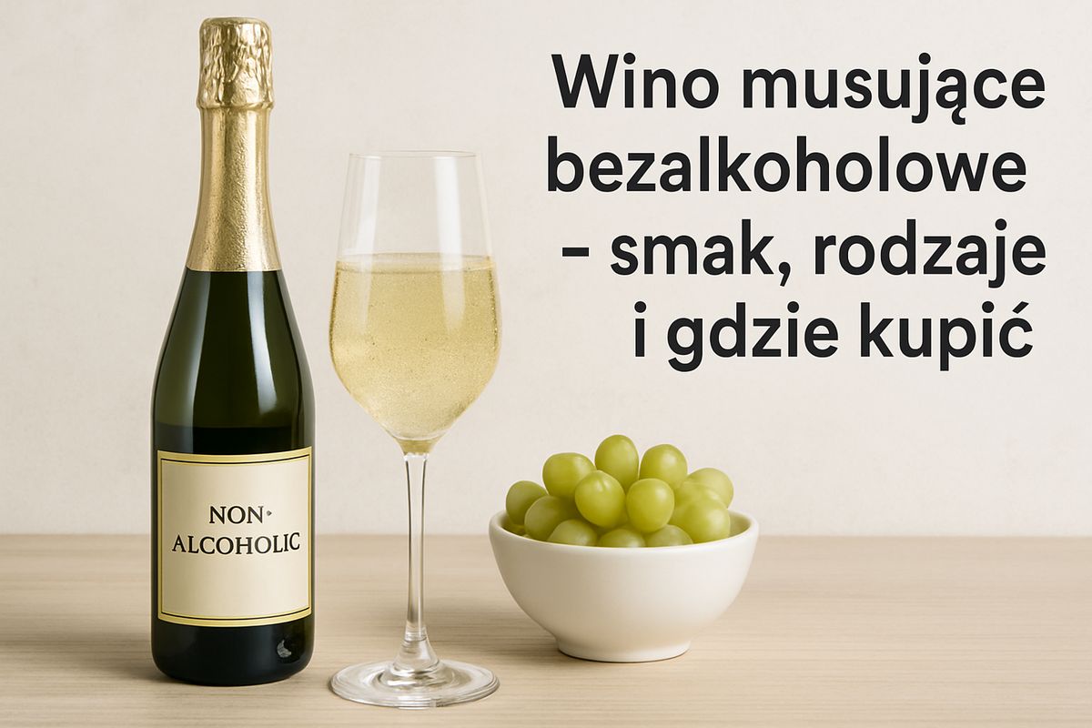 Wino musujące bezalkoholowe – smak, rodzaje i gdzie kupić