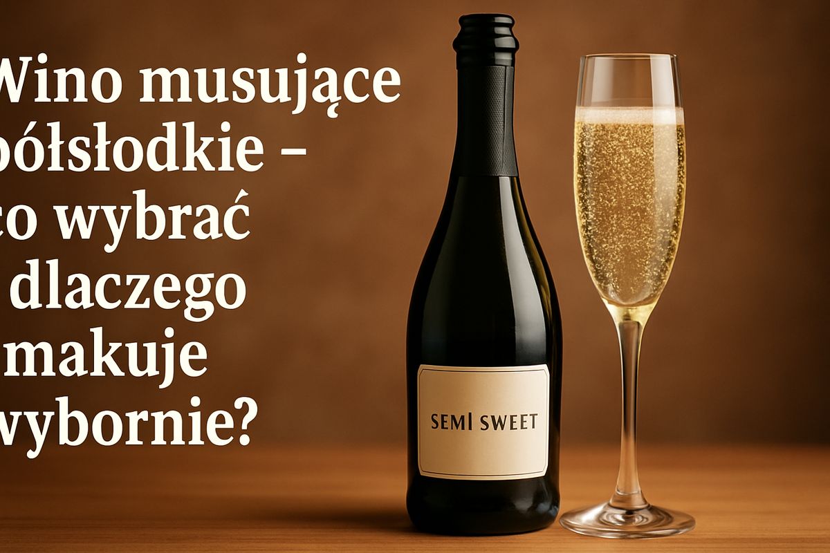 Wino musujące półsłodkie – co wybrać i dlaczego smakuje wybornie?