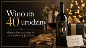 Read more about the article Wino na 40 urodziny – eleganckie propozycje na wyjątkowy jubileusz